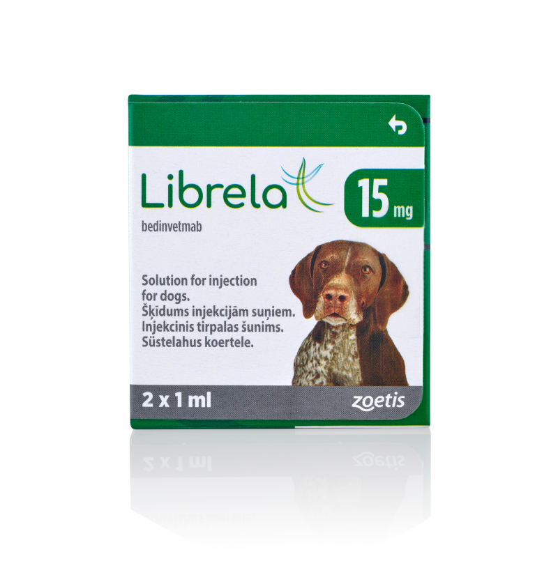 Librela injection for dogs, 15 mg box.