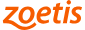 Zoetis logo in orange.